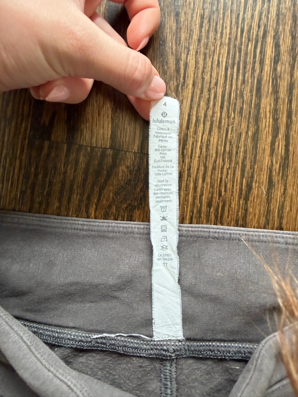 lululemon athletica Ready to Fleece Jogger in Graphite Grey - Picture 6 of 16